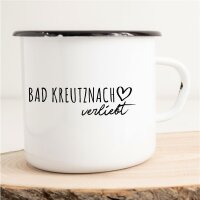 Emaille Tasse Bad Kreuznach  Vintage 300ml