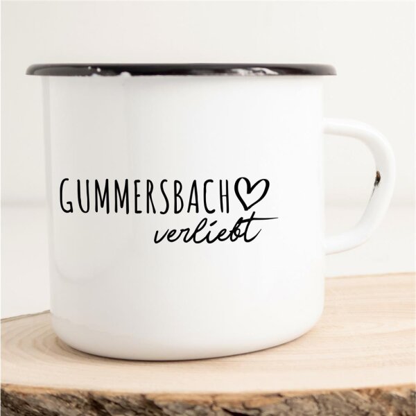 Emaille Tasse Gummersbach  Vintage 300ml