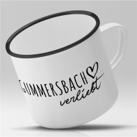 Emaille Tasse Gummersbach  Vintage 300ml