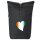 Kurierrucksack Elfenbeinküste Flagge Herz 30-44 Liter Black Melange