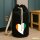 Seesack Elfenbeinküste Flagge Herz 20 Liter Black