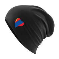 Beanie Mangolie Flagge Herz