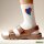 Unisex Socken Mangolie Flagge Herz Baumwolle