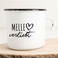 Emaille Tasse Melle  Vintage 300ml
