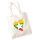 Jutebeutel Myanmar Flagge Herz 10 Liter