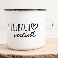 Emaille Tasse Fellbach  Vintage 300ml