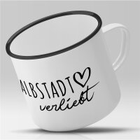 Emaille Tasse Albstadt  Vintage 300ml