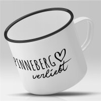Emaille Tasse Pinneberg  Vintage 300ml
