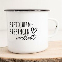 Emaille Tasse Bietigheim-Bissingen  Vintage 300ml