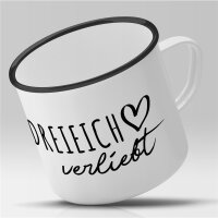 Emaille Tasse Dreieich  Vintage 300ml