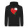 Unisex Hoodie Oman Flagge Herz