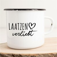 Emaille Tasse Laatzen  Vintage 300ml