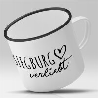 Emaille Tasse Siegburg  Vintage 300ml