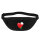 Bauchtasche Oman Flagge Herz 2,5 Liter Black