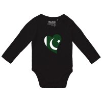 Baby Body Pakistan Flagge Herz