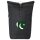 Kurierrucksack Pakistan Flagge Herz 30-44 Liter Black Melange