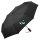 Regenschirm Pakistan Flagge Herz 98cm Schwarz
