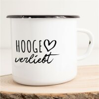 Emaille Tasse Hooge Vintage 300ml