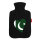 Wärmflasche Pakistan Flagge Herz