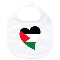 Baby L&auml;tzchen Pal&auml;stina Flagge Herz...