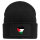 Beanie mit Patch Palästina Flagge Herz Black