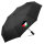 Regenschirm Palästina Flagge Herz 98cm Schwarz
