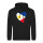 Unisex Hoodie Philippinen Flagge Herz