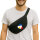 Bauchtasche Philippinen Flagge Herz 2,5 Liter Black