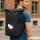 Kurierrucksack Philippinen Flagge Herz 30-44 Liter Black Melange