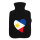 Wärmflasche Philippinen Flagge Herz