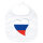 Baby Lätzchen Russland Flagge Herz Klettverschluss