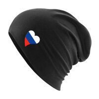 Beanie Russland Flagge Herz