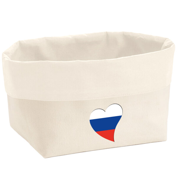 Organizer Russland Flagge Herz