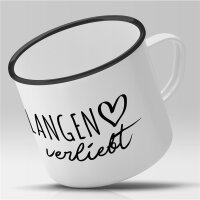 Emaille Tasse Langen  Vintage 300ml