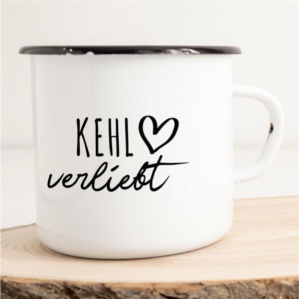 Emaille Tasse Kehl  Vintage 300ml