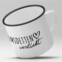 Emaille Tasse Emsdetten  Vintage 300ml