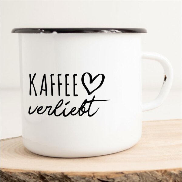 Emaille Tasse Kaffee  Vintage 300ml