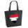 Filzshopper Syrien Flagge Herz, 22 Liter