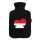 Wärmflasche Syrien Flagge Herz