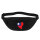 Bauchtasche Taiwan Flagge Herz 2,5 Liter Black