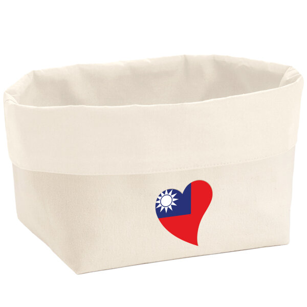 Organizer Taiwan Flagge Herz