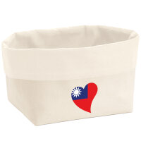 Organizer Taiwan Flagge Herz