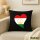 Kissen Tadschikistan Flagge Herz 40x40cm
