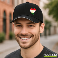 Kappe Tadschikistan Flagge Herz