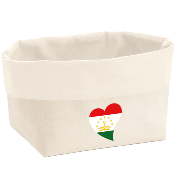 Organizer Tadschikistan Flagge Herz
