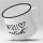 Emaille Tasse Wedel  Vintage 300ml