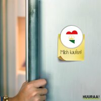 Magnet Tadschikistan Flagge Herz 59mm...