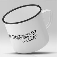 Emaille Tasse Oer-Erkenschwick  Vintage 300ml