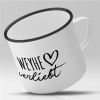 Emaille Tasse Weyhe  Vintage 300ml