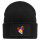 Beanie mit Patch Tibet Flagge Herz Black